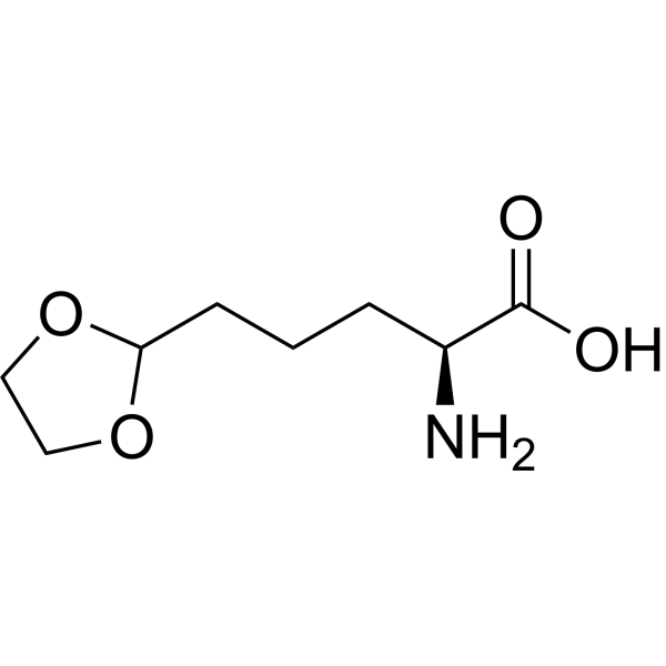 L-Allysine ethylene acetal Chemical Structure