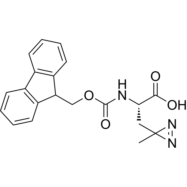 Fmoc-L-photo-leucine Chemical Structure