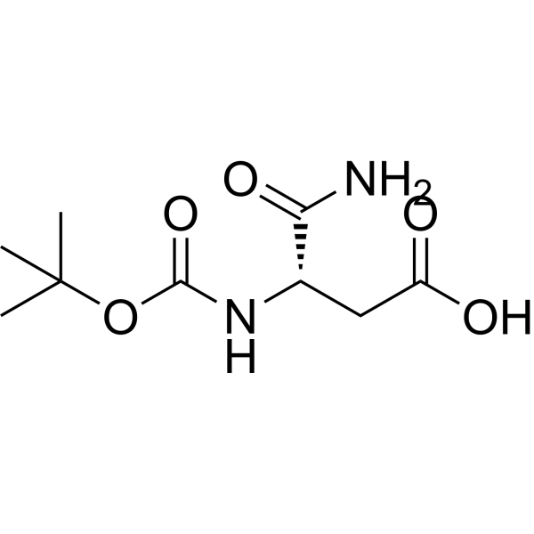 Boc-Asp-NH2 Chemical Structure