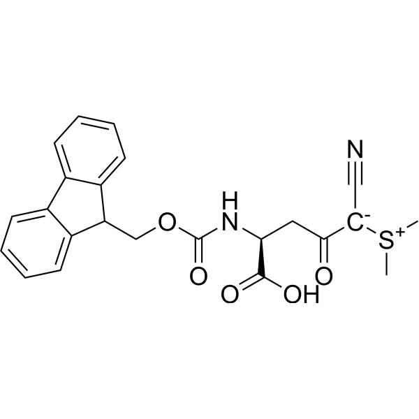 Fmoc-Asp(CSY)-OH Chemical Structure
