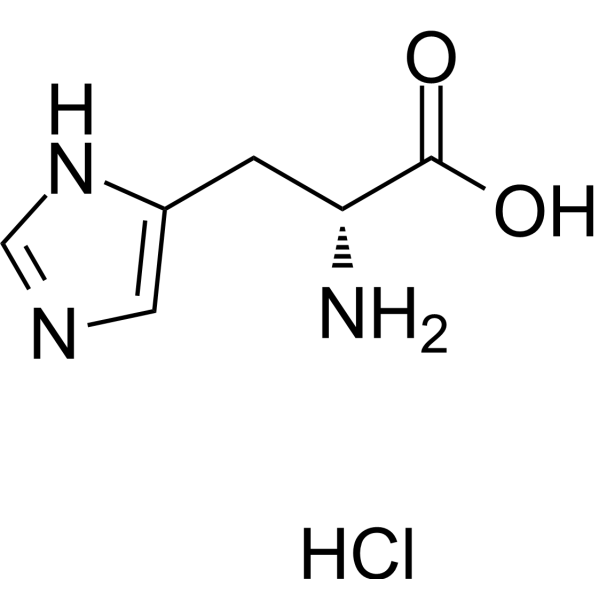 D-Histidine monohydrochloride monohydrate Chemical Structure