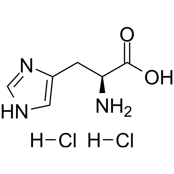 L-Histidine dihydrochloride Chemical Structure