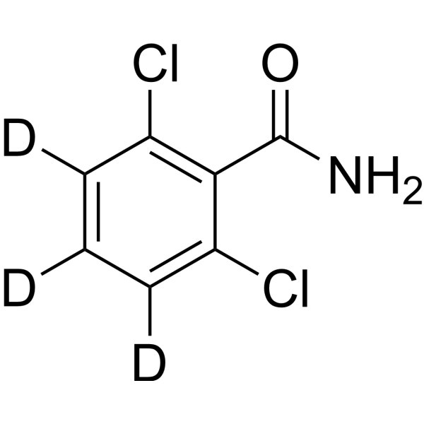 2,6-Dichlorobenzamide-3,4,5-d<sub>3</sub> Chemical Structure