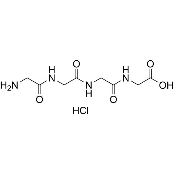 Tetraglycine hydrochloride Chemical Structure