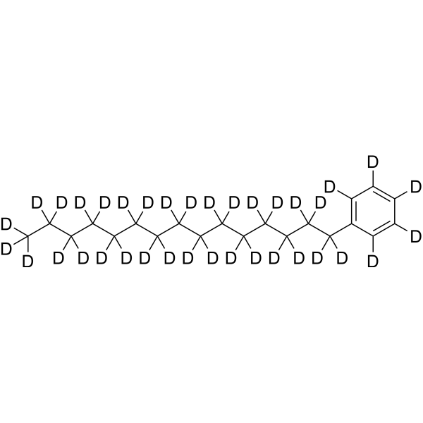 Pentadecylbenzene-d<sub>36</sub> Chemical Structure