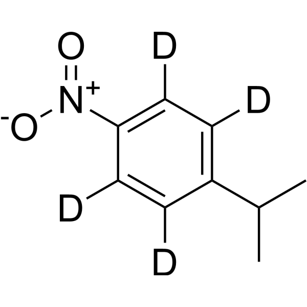 1-Isopropyl-<em>4</em>-nitrobenzene-<em>d4</em>