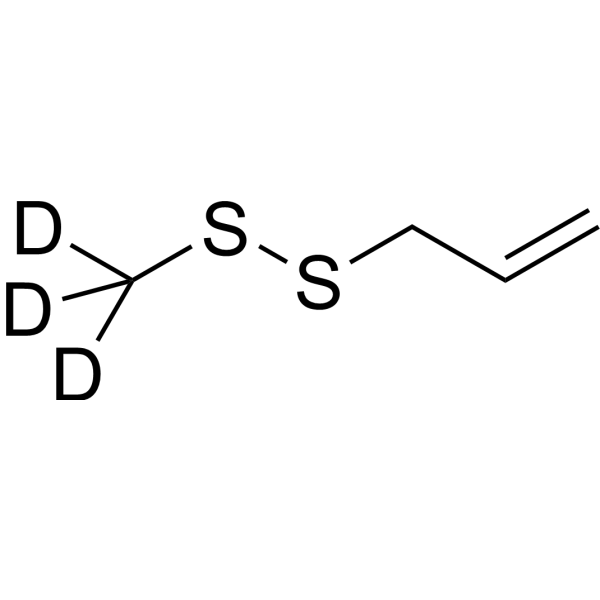 Allyl methyl disulfide-d<sub>3</sub> Chemical Structure
