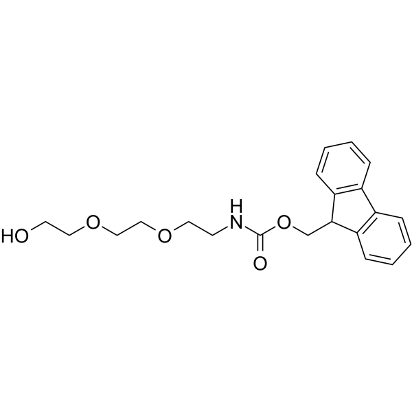 Fmoc-PEG3-alcohol Chemical Structure