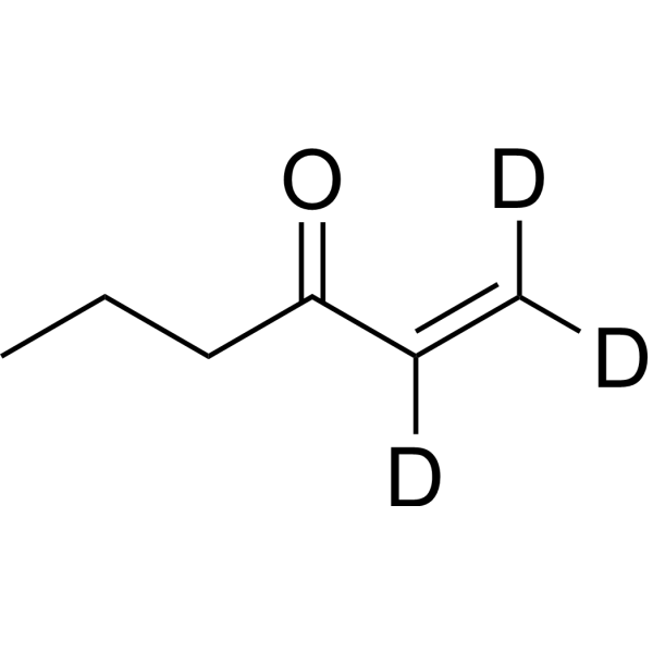1-Hexen-3-one-d<sub>3</sub> Chemical Structure
