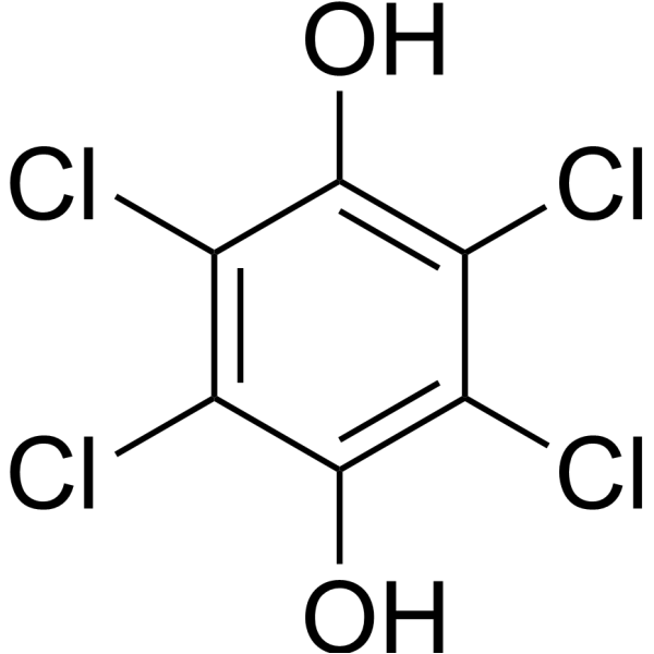 Tetrachlorohydroquinone Chemical Structure
