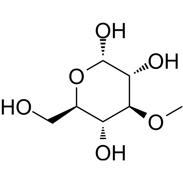 3-O-Methyl-D-glucopyranose Chemical Structure