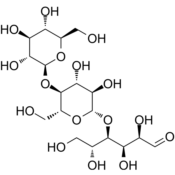 D-(+)-Cellotriose Chemical Structure