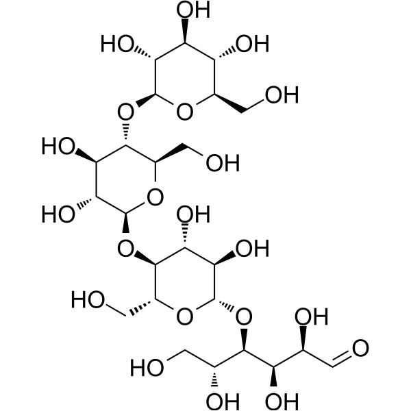 D-(+)-Cellotetraose Chemical Structure