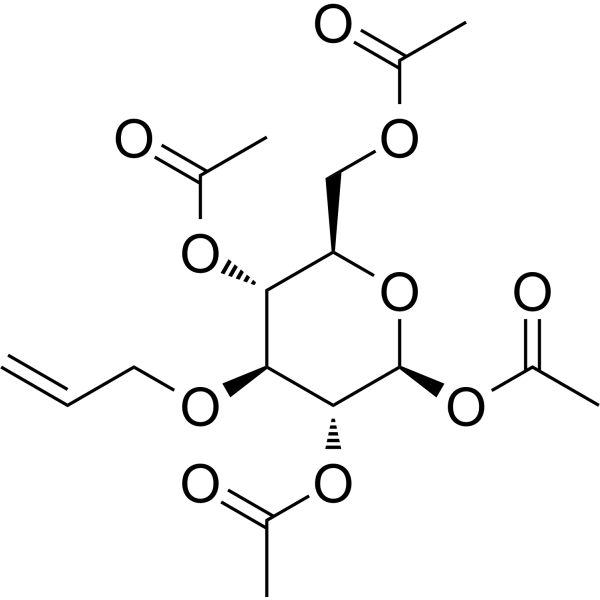 1,2,4,6-Tetra-<em>O</em>-acetyl-3-<em>O</em>-allyl-β-D-glucopyranose