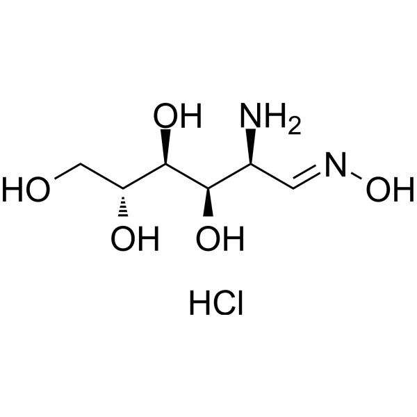 D-Glucosamine oxime hydrochloride Chemical Structure