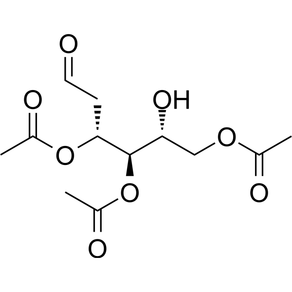 3,4,6-Tri-O-acetyl-2-deoxy-D-glucopyranose Chemical Structure
