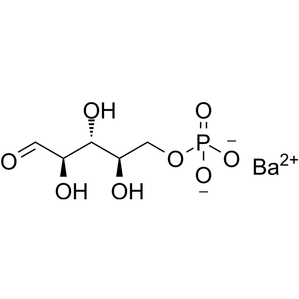 Ribose-5-phosphate barium salt Chemical Structure