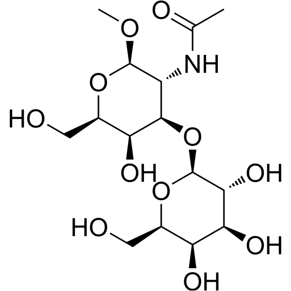 Gal-β1,3-GalNAc-β-OMe Chemical Structure