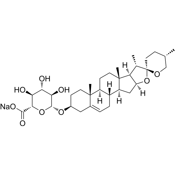 Diosgenin-<em>3</em>-O-<em>β</em>-D-sodium glucuronide