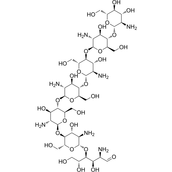 Chitoheptaose Chemical Structure