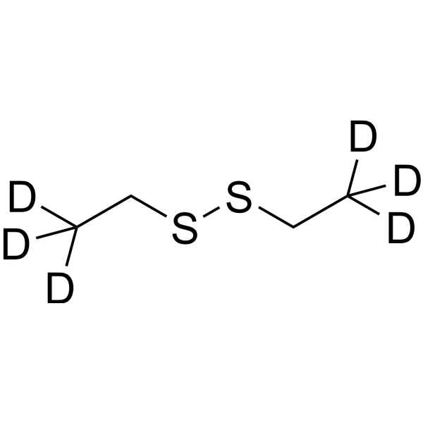 (Ethyldisulfanyl)ethane-d<sub>6</sub> Chemical Structure