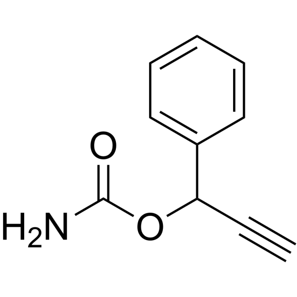 Phenylethynylcarbinol carbamate Chemical Structure