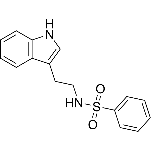 N-Benzenesulfonyltryptamine Chemical Structure