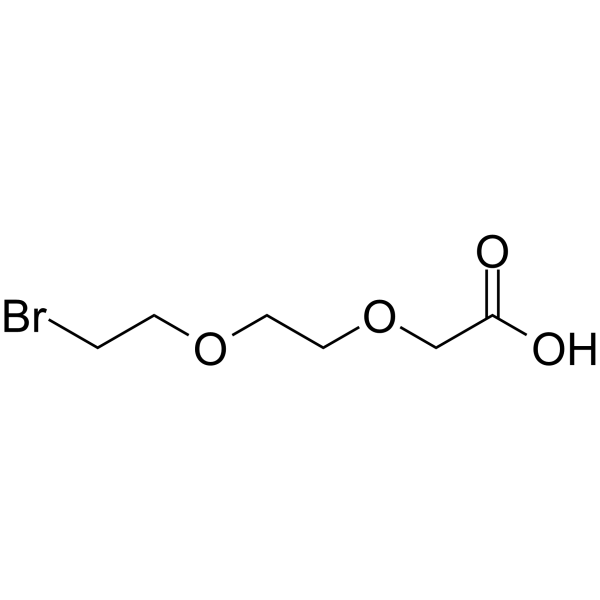 Bromo-PEG2-acetic acid Chemical Structure