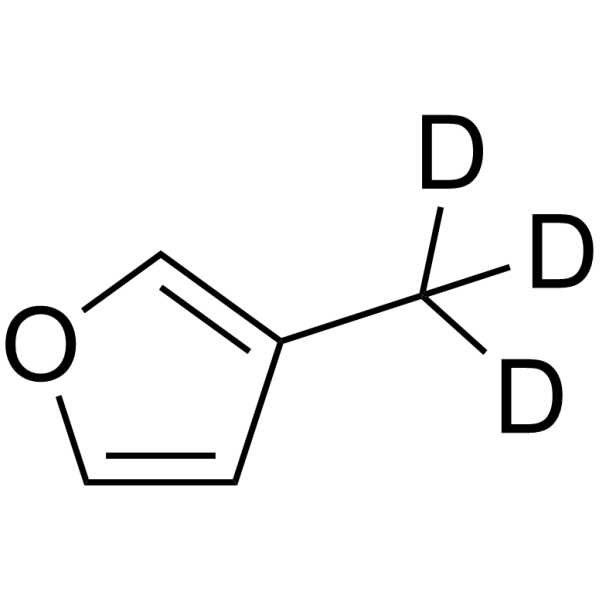 3-Methylfuran-d<sub>3</sub> Chemical Structure