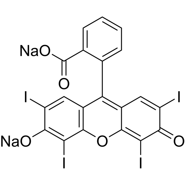 Erythrosin B sodium salt Chemical Structure