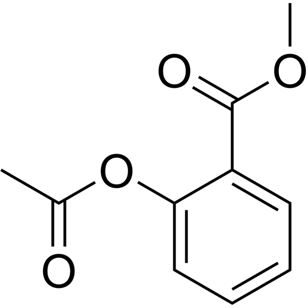 Methyl 2-acetoxybenzoate Chemical Structure