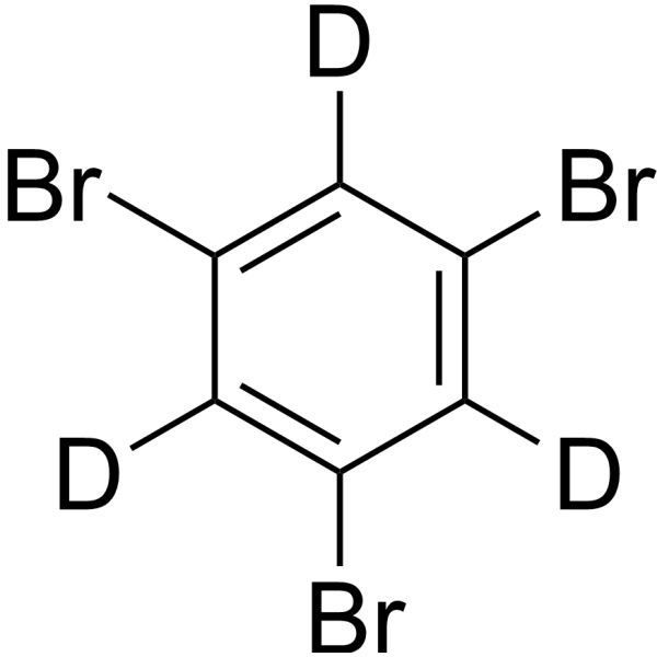 1,3,5-Tribromobenzene-d<sub>3</sub> Chemical Structure