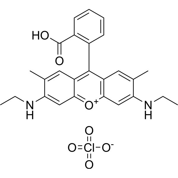 <em>Rhodamine</em> 19 perchlorate