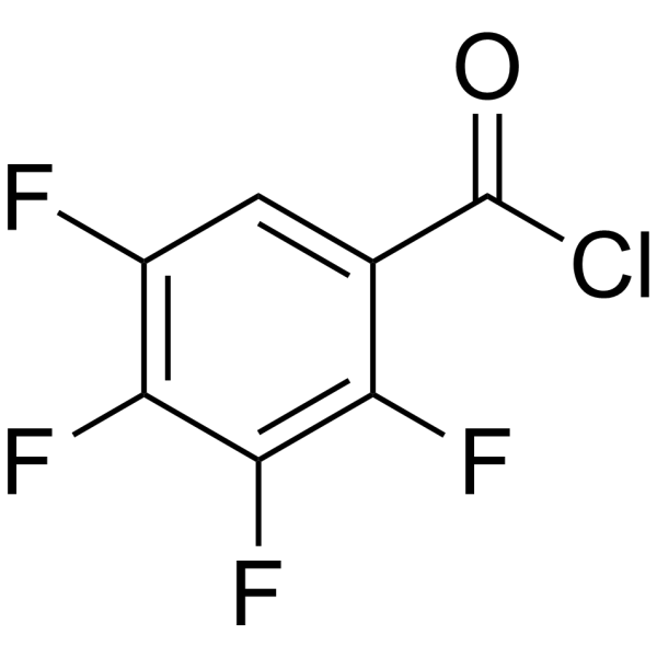 2,3,4,5-Tetrafluorobenzoyl chloride Chemical Structure
