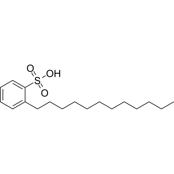 Dodecylbenzenesulfonic acid Chemical Structure
