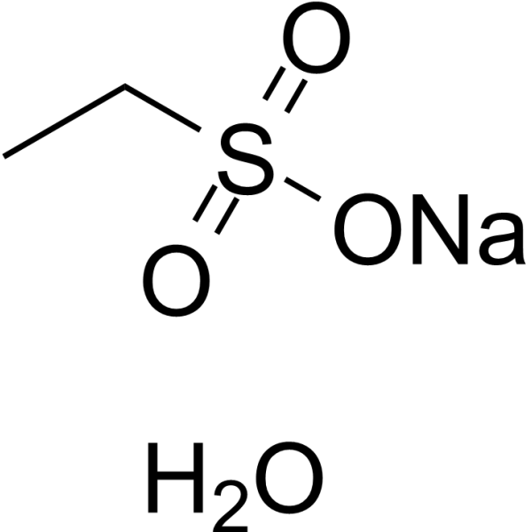 Ethanesulfonic acid sodium salt monohydrate Chemical Structure