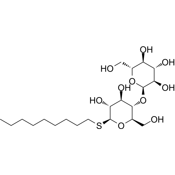 Nonyl-β-D-1-thiomaltoside Chemical Structure