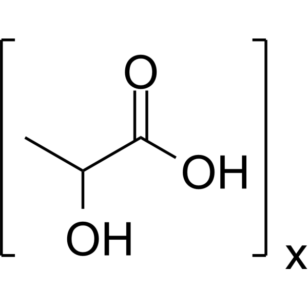 Polylactic acid Chemical Structure