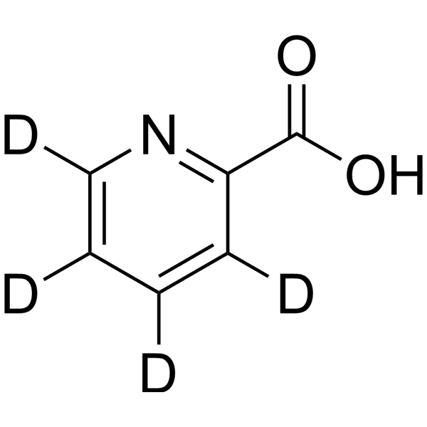 Picolinic acid-d<sub>4</sub> Chemical Structure
