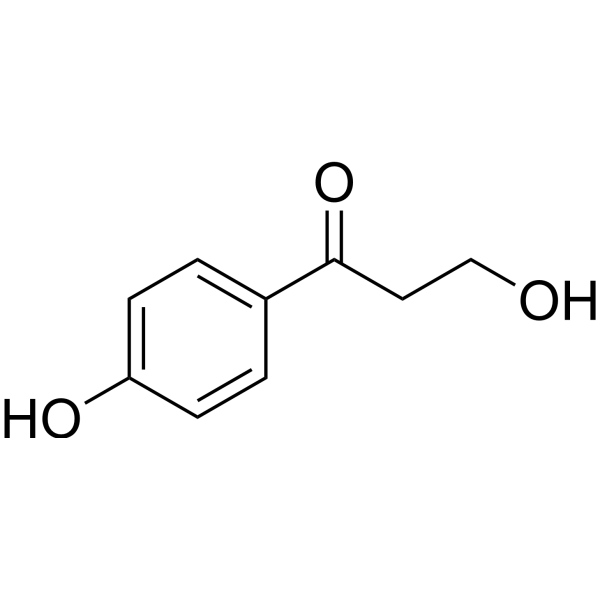 3,4'-Dihydroxypropiophenone Chemical Structure