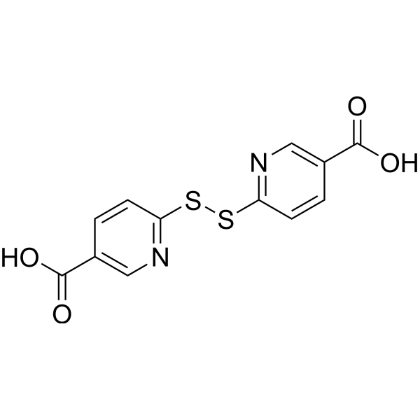 6,6′-Dithiodinicotinic acid Chemical Structure