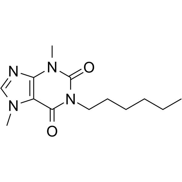 Pentifylline Chemical Structure