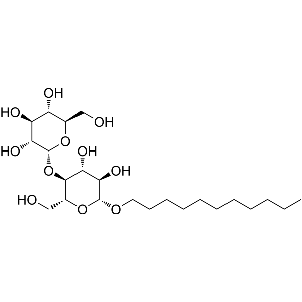 n-Undecyl β-D-maltopyranoside Chemical Structure
