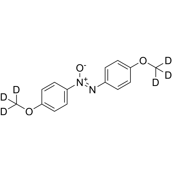p-Azoxyanisole-d<sub>6</sub> Chemical Structure