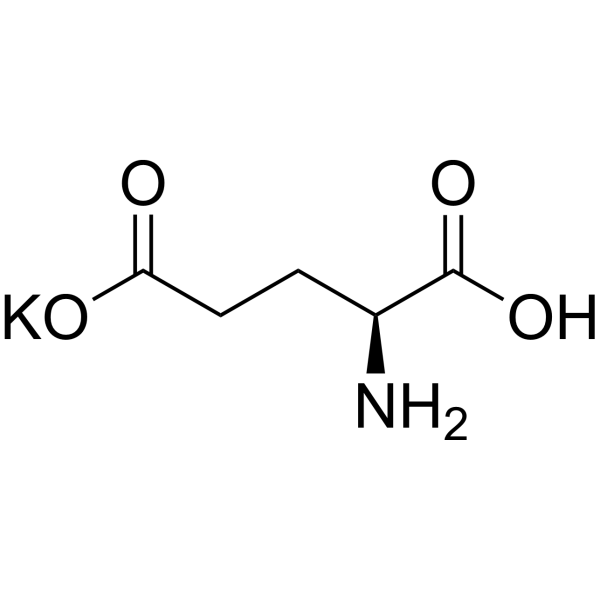 L-Glutamic acid monopotassium salt Chemical Structure