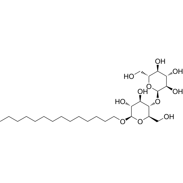 Tetradecyl-β-D-maltoside Chemical Structure