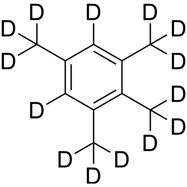 1,2,3,5-Tetramethylbenzene-d<sub>14</sub> Chemical Structure