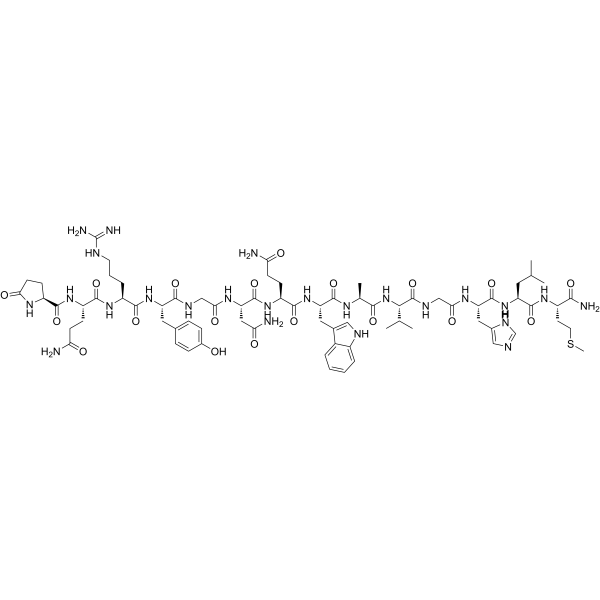 [Tyr4]-Bombesin Chemical Structure
