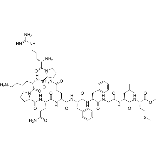 Substance P, [Met-OMet11] Chemical Structure