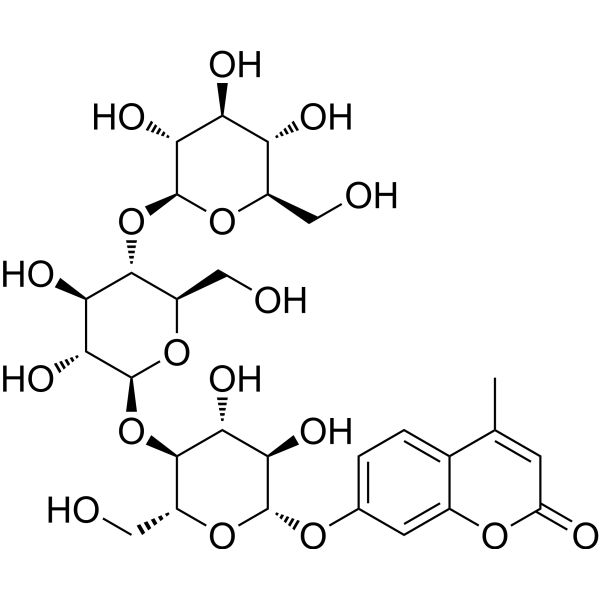 <em>4-Methylumbelliferyl</em> β-cellotrioside